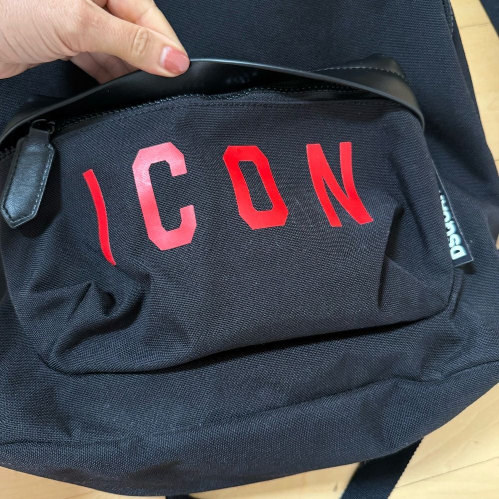 Dsquared2 Icon Collection Black Backpack - Picture 7 of 16